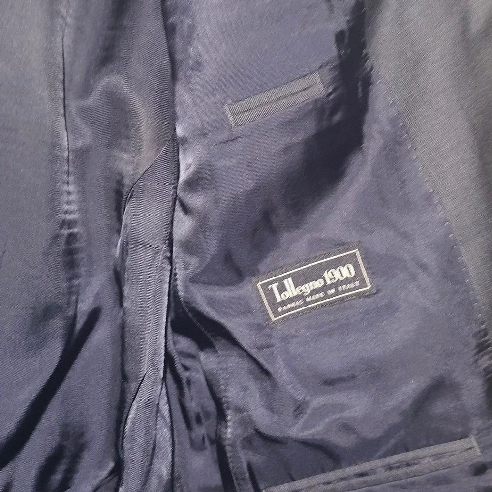J.Crew Ludlow Blazer 40R Unstructured Tollegno 1900 Wool Navy Sport Suit Jacket